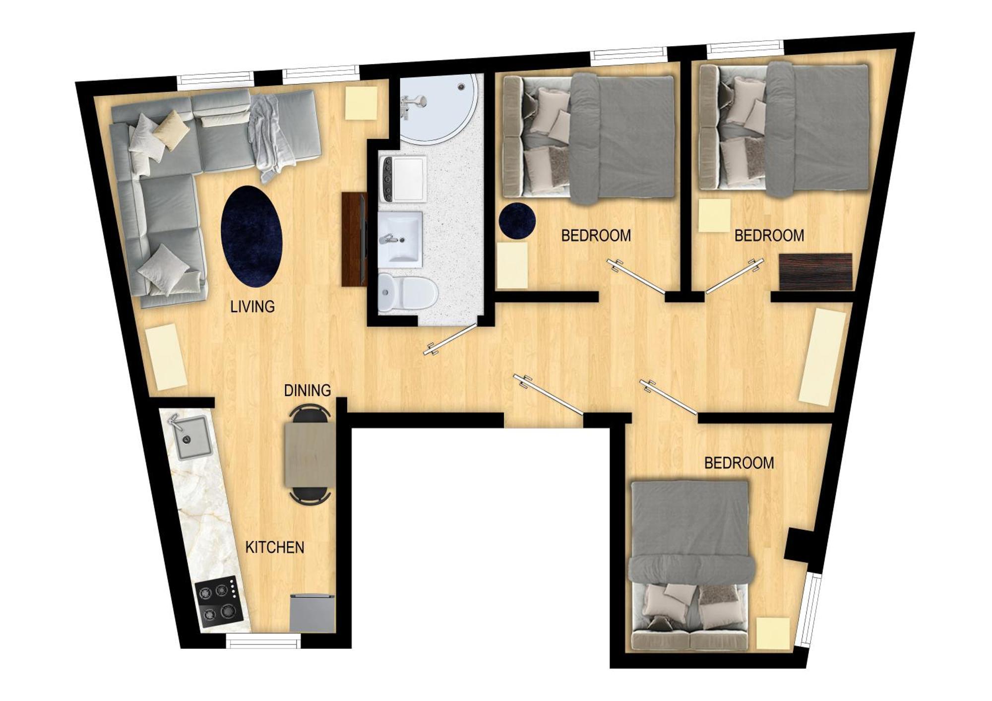 Appartement Family Friendly 3Br - Fast Wi-Fi - Behind Bryggen à Bergen Extérieur photo